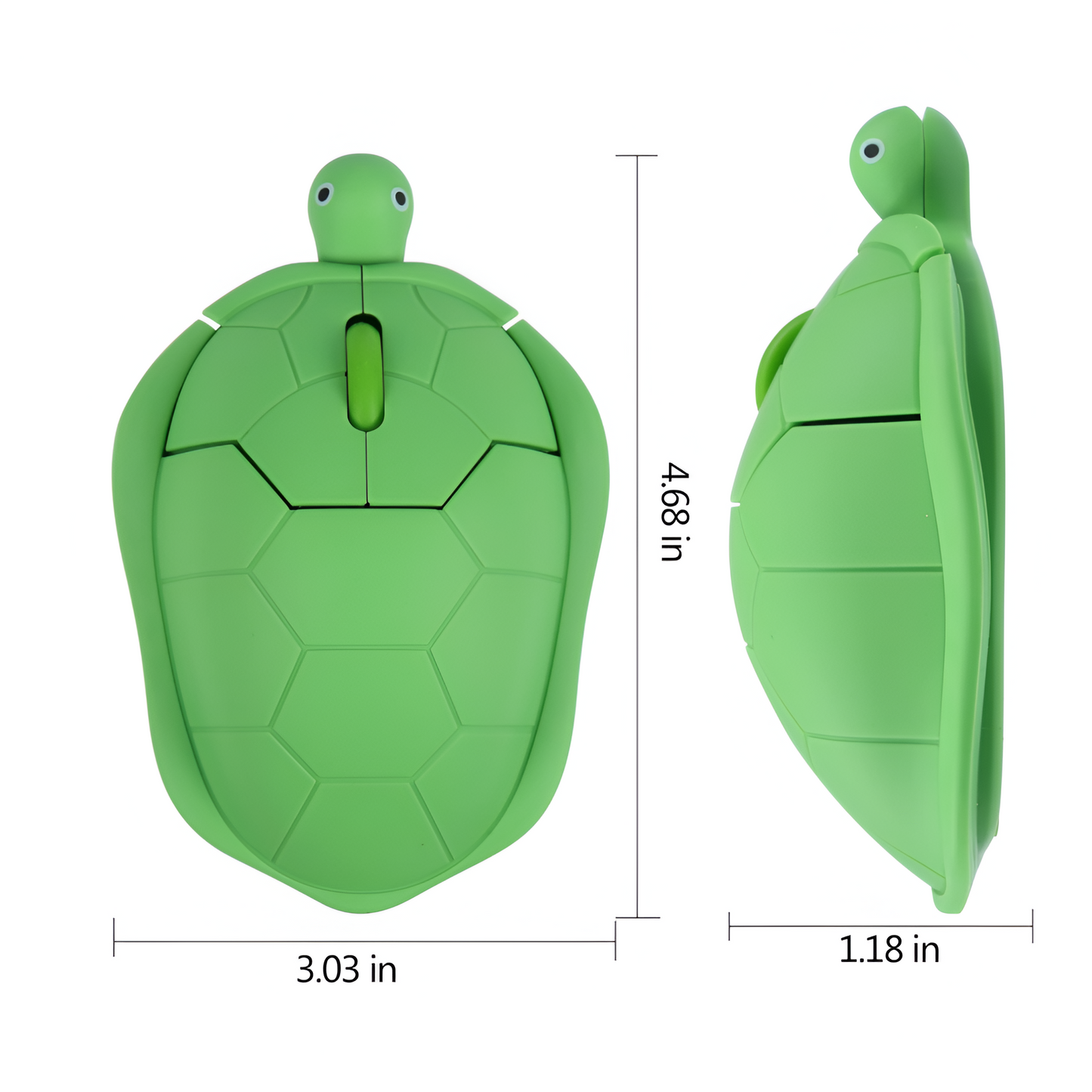 Turly™ Wireless Schildkröten Maus, niedlich und leise